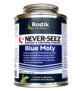 Bostik Never-Seez Blue Moly 16 oz. NBBT-16 - Bostik Never-Seez