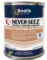 Never-Seez NSWT-14 White Food Grade 14 OZ. Flat Top Can